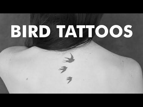 20 Lovely Bird Tattoo Designs