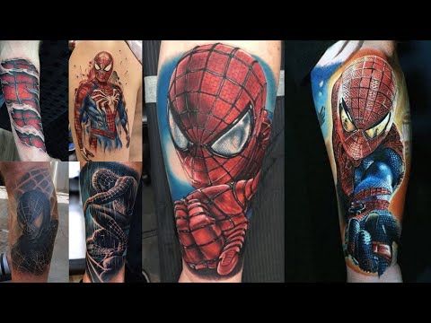 Spiderman Tattoo Design Ideas For Men - Wild Webs Of Ink