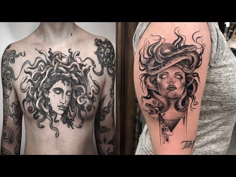 Medusa Tattoo Design and Ideas