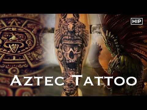 Aztec Warrior Skull Tattoo | HIP