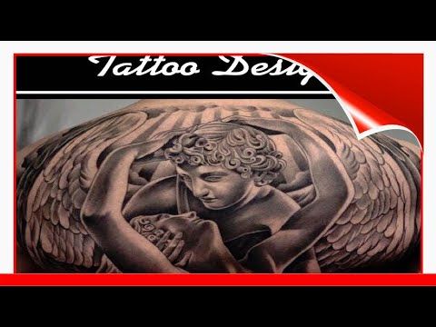 43 Heavenly Angel Tattoo Designs !