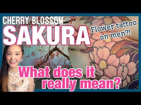 Cherry Blossom “SAKURA” and its Meaning in Japan 🌸 Flower Tattoos and Samurai