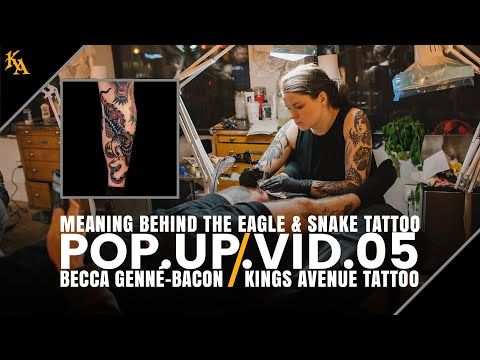 Eagle and Snake Tattoo Meaning | Becca Genné-Bacon - Kings Avenue Tattoo