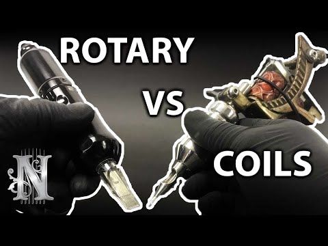 Rotary Tattoo Machines 101 - Switching from coil machines,  rotary tattoo setups, & different types