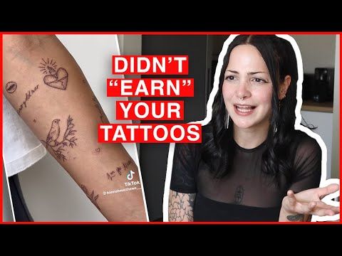 She gets HATE for her Patchwork Tattoo Sleeve !??