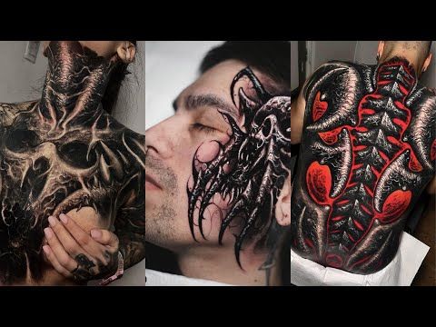 Dark Art Free Hand Tattoos By Massacrov | Best Tattoo Artist in Chile