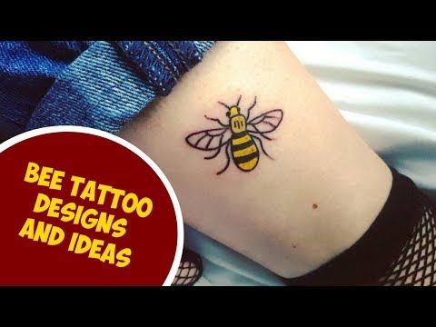 The Most Cutest Bee Tattoo Designs and Ideas