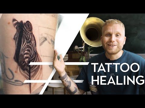 TATTOO AFTERCARE | everything you need to know about the tattoo healing process