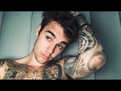See Justin Bieber's New FOREVER Neck Tattoo