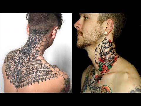 Neck Tattoos for Men Design And Ideas