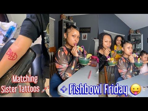 Matching Sister Tattoos Vlog