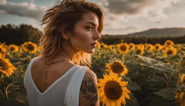 20 Beautiful Small Sunflower Tattoo Ideas for Women